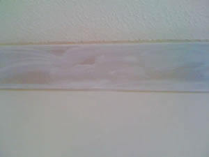 Photo of coved ceiling line